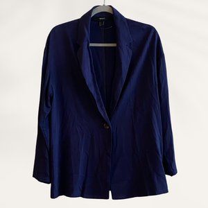 Dark Blue "Forever 21" long-sleeve Blazer